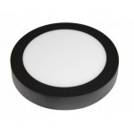 Downlight panel Redondo LED Superficie Negro 20W